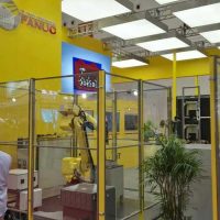 Exhibition protective fence automatic welding fence